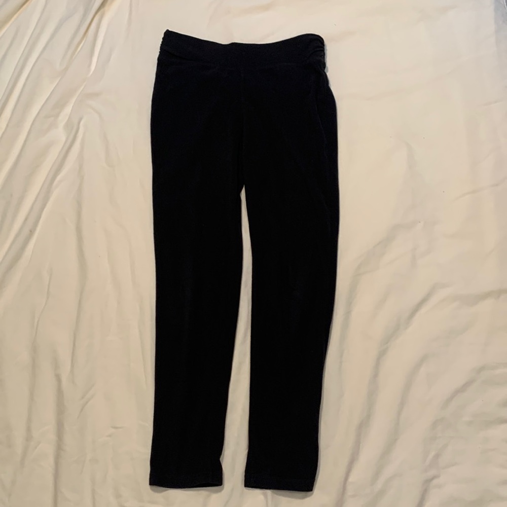 COLUMBIA Sportswear Company long black polyester pants in size 10/12 M.